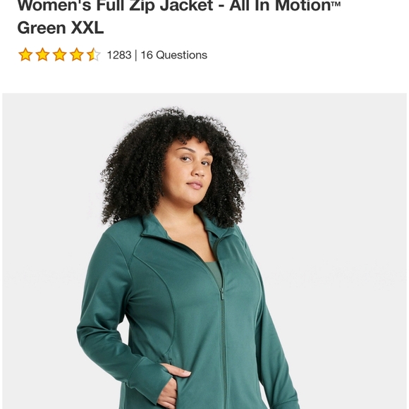 All In Motion Full Zip Jacket - Picture 2 of 5